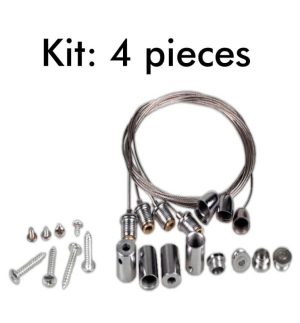 Suspension kit for led luminaire 1 meter (1)