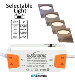 Led ceiling surface round 15w 4cct ugr19 smd2835 140lmw cri92 (3)