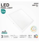Led ceiling surface square 24w 4cct ugr19 smd2835 140lmw cri92 (1)