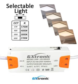 Led ceiling surface square 24w 4cct ugr19 smd2835 140lmw cri92 (3)