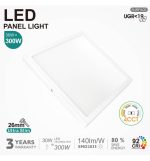 Led ceiling surface square 30w 4cct ugr19 smd2835 140lmw cri92 (1)