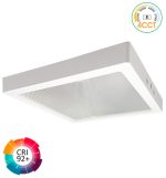 Led ceiling surface square 30w 4cct ugr19 smd2835 140lmw cri92
