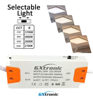 Led ceiling surface square 30w 4cct ugr19 smd2835 140lmw cri92 (3)