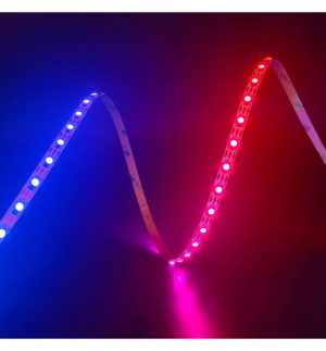 Led strip 24v rgbic digital smd5050 5m 60ledm 12wm ip20 (1)