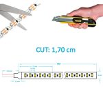 Led strip 24v rgbic digital smd5050 5m 60ledm 12wm ip20 (2)