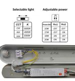Waterproof led light 20w gxtronic 60cm smd2835 osram chip 3cct ip66 (2)